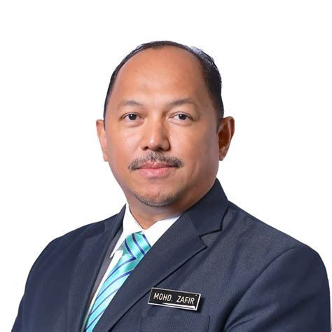 ybhg. dato' mohd zafir bin ibrahim